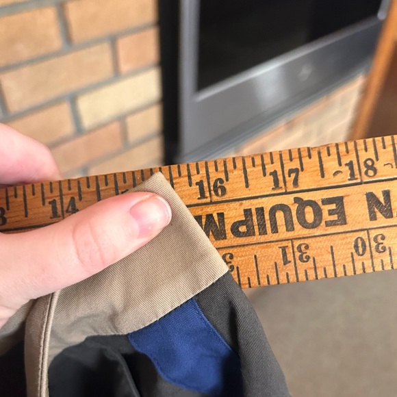 Vince Cotton Colorblock Blue Side Stripe Tuxedo Straight Leg Pants Size 4 - Picture 6 of 7